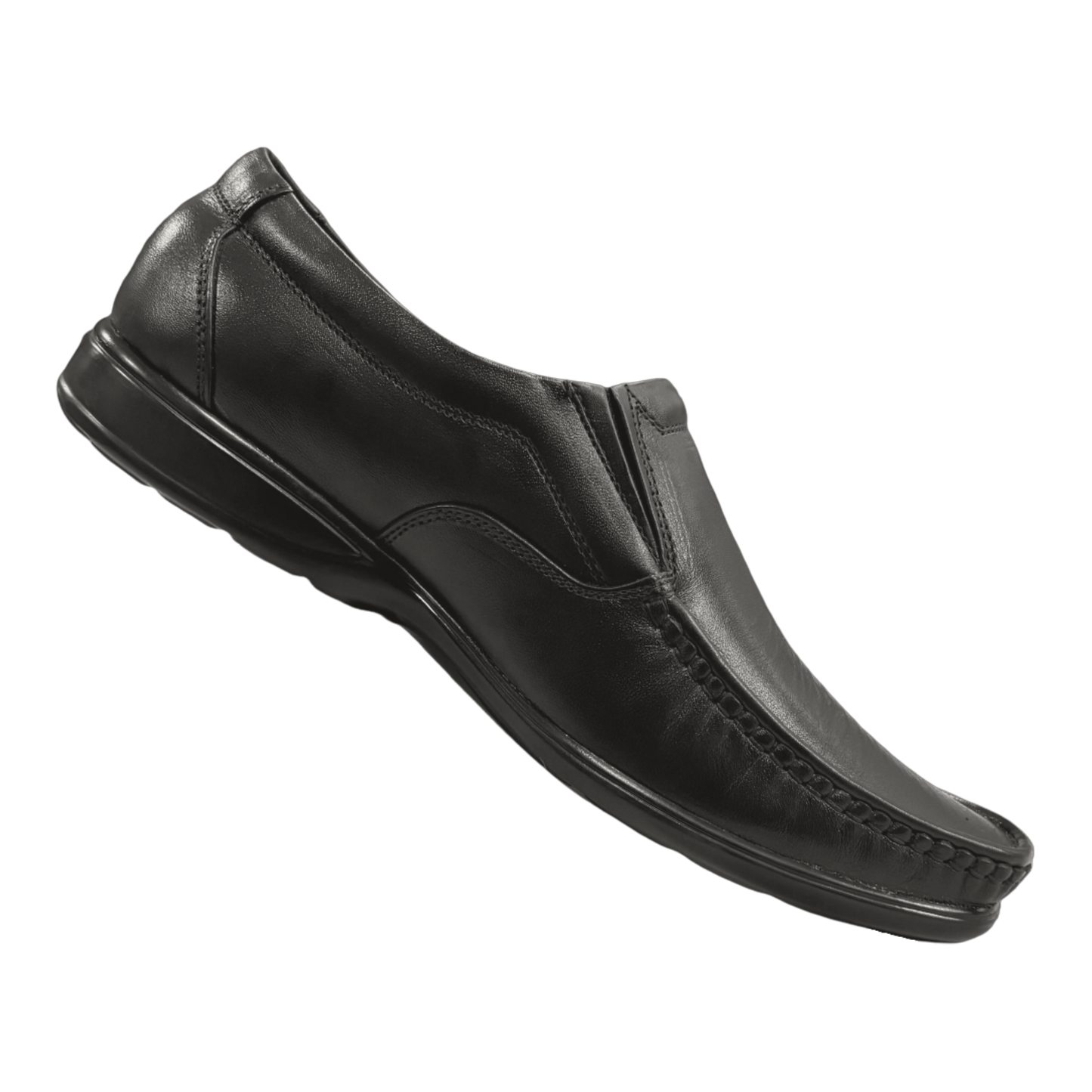 EnAct Leather Formal Shoes for Men without laces for Office, Function and Party
