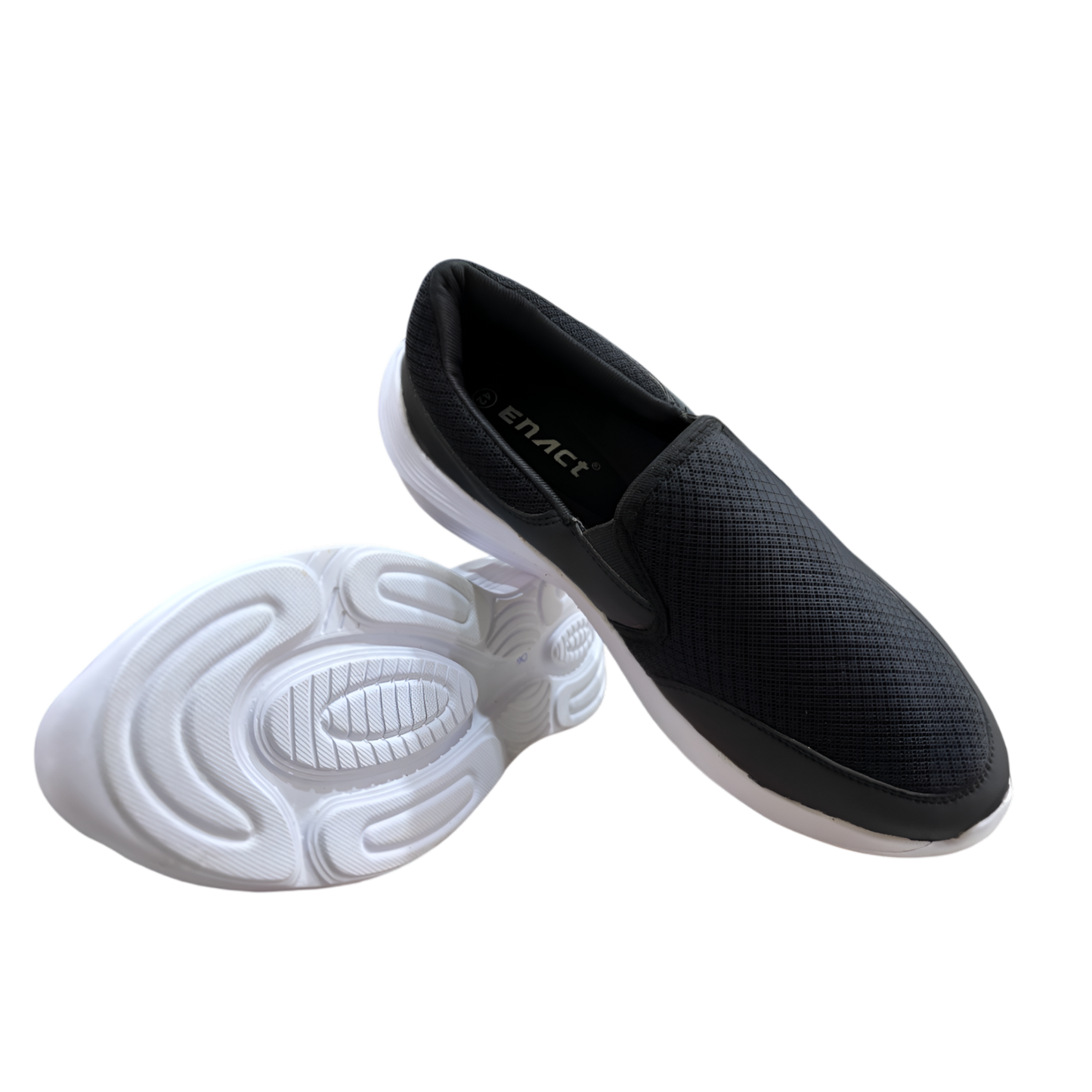 Black Slip-On shoes for men and boys