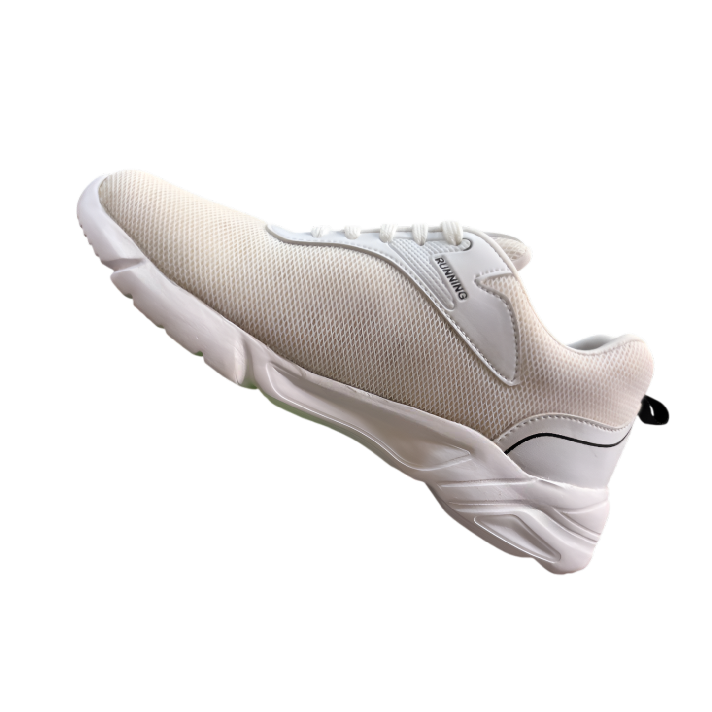EnAct Remi White Sports Shoes-Lightweight and Durable Running Shoes for Men