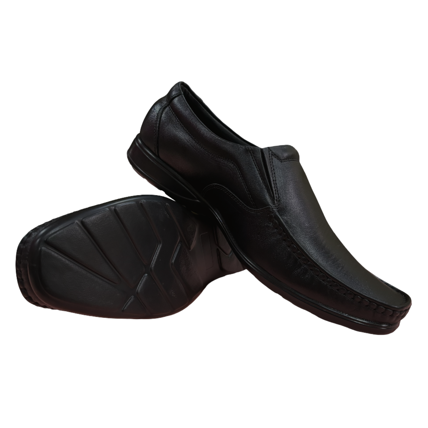 EnAct Leather Formal Shoes for Men without laces for Office, Function and Party