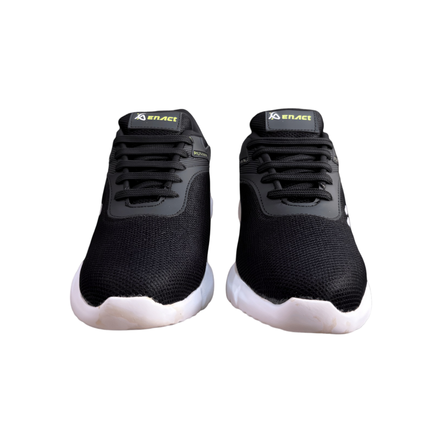 Premium Black Lace-Up Sports Shoes for Men - Lightweight and Comfortable Shoes for Men